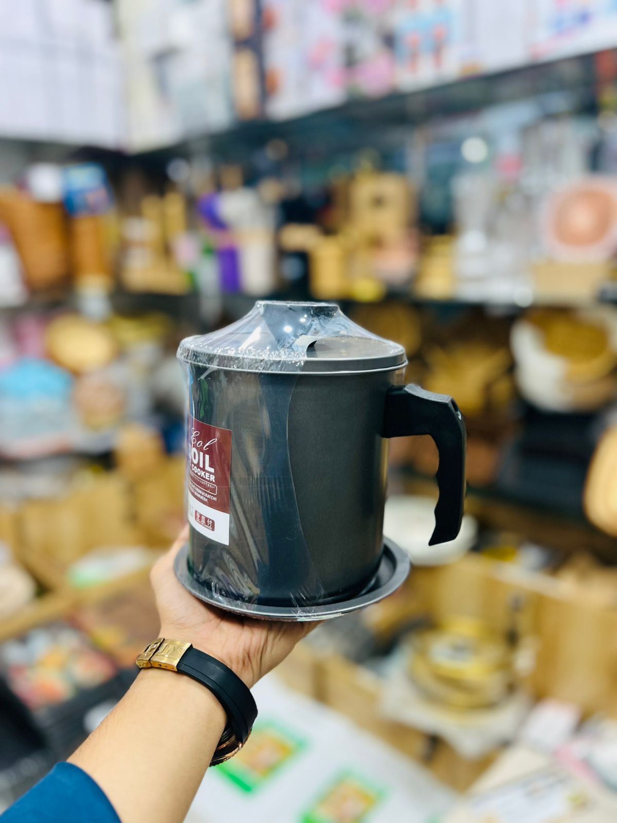 Stainless Steel Oil Filter & Grease Storage Pot (ILG) - Image 2