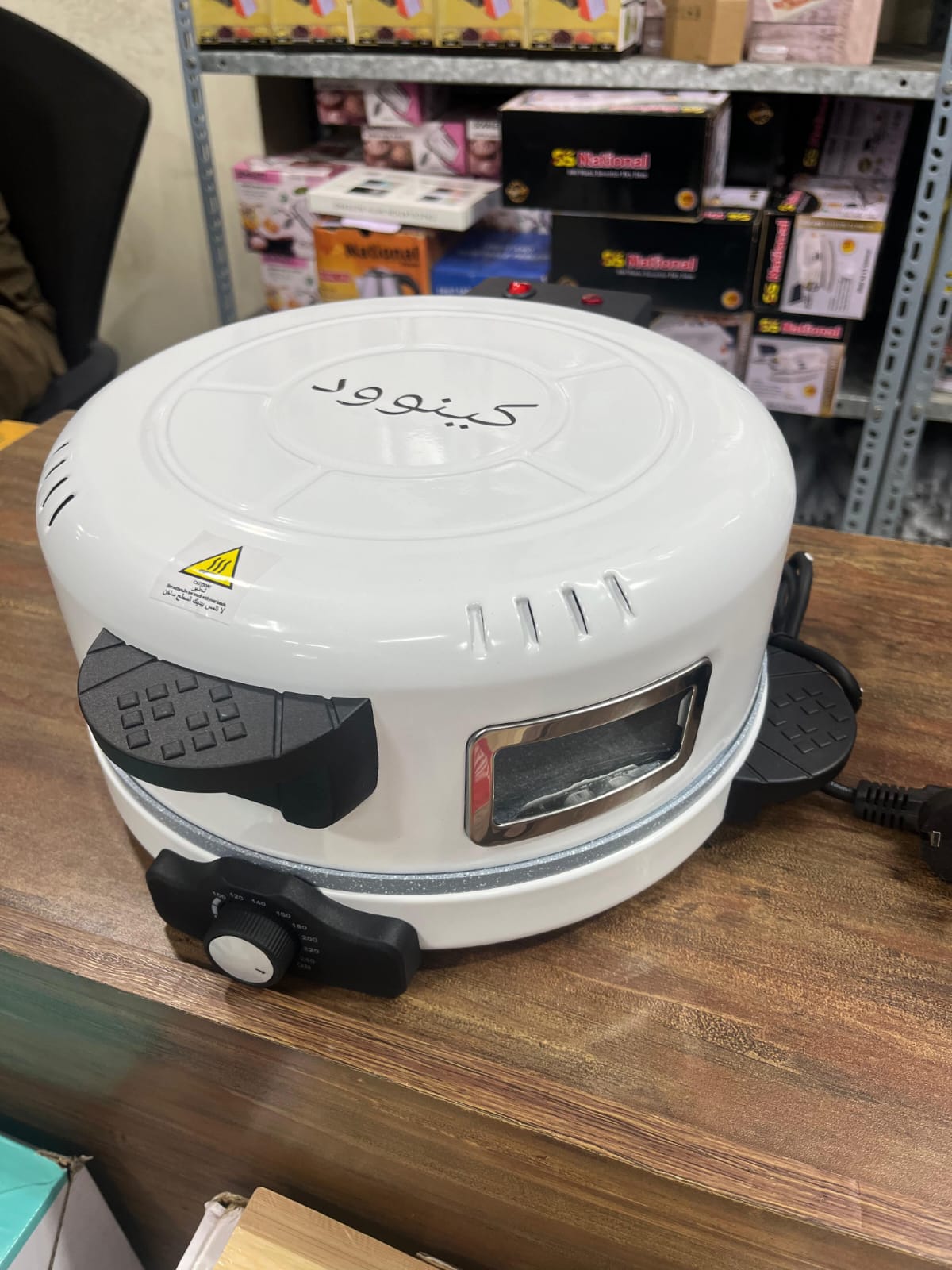 36CM 4-in-1 Non-Stick Roti & Bread Maker | 1800W(Ex) - Image 3