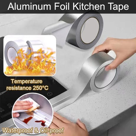 Heat-Resistant Aluminum Foil Adhesive Tape (QD) - Image 4