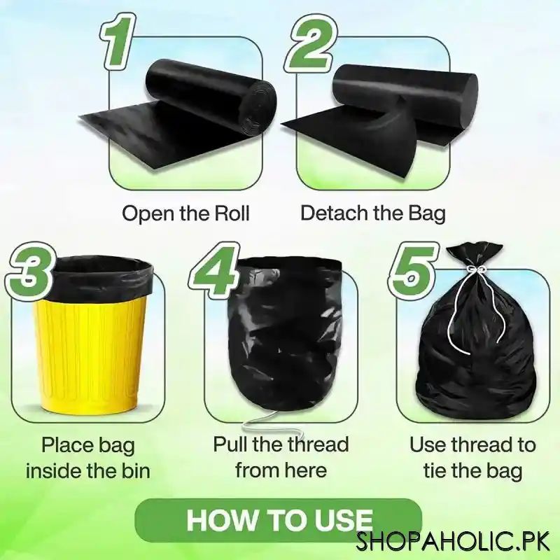 Heavy Duty Garbage Bag Roll – Multiple Sizes Available - Image 6